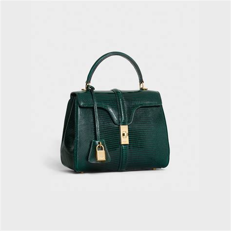 celine 16 bag lizard uk|SMALL 16 BAG IN LIZARD .